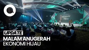Detikcom Gelar Anugerah Ekonomi Hijau, Dihadiri Menteri LHK Siti Nurbaya