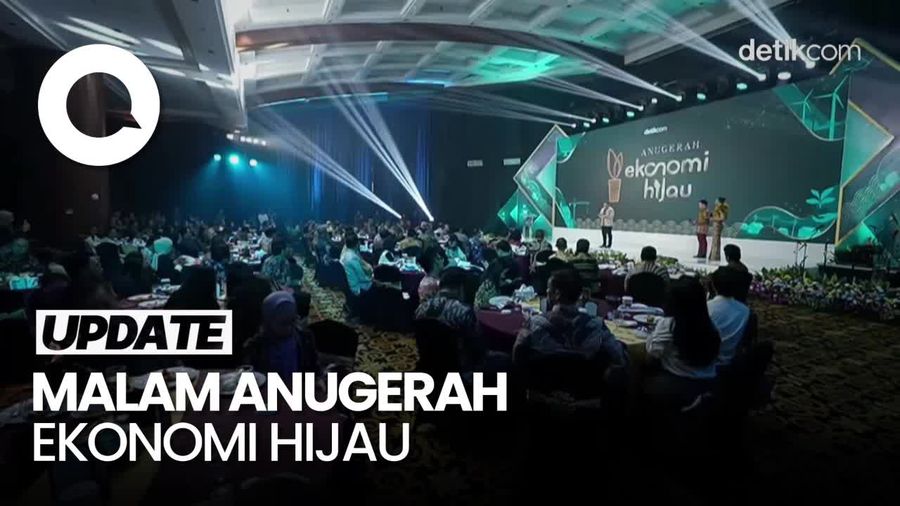 Detikcom Gelar Anugerah Ekonomi Hijau, Dihadiri Menteri LHK Siti Nurbaya
