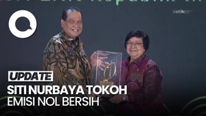 Anugerah Ekonomi Hijau: Siti Nurbaya Jadi Tokoh Pendorong Emisi Nol Bersih
