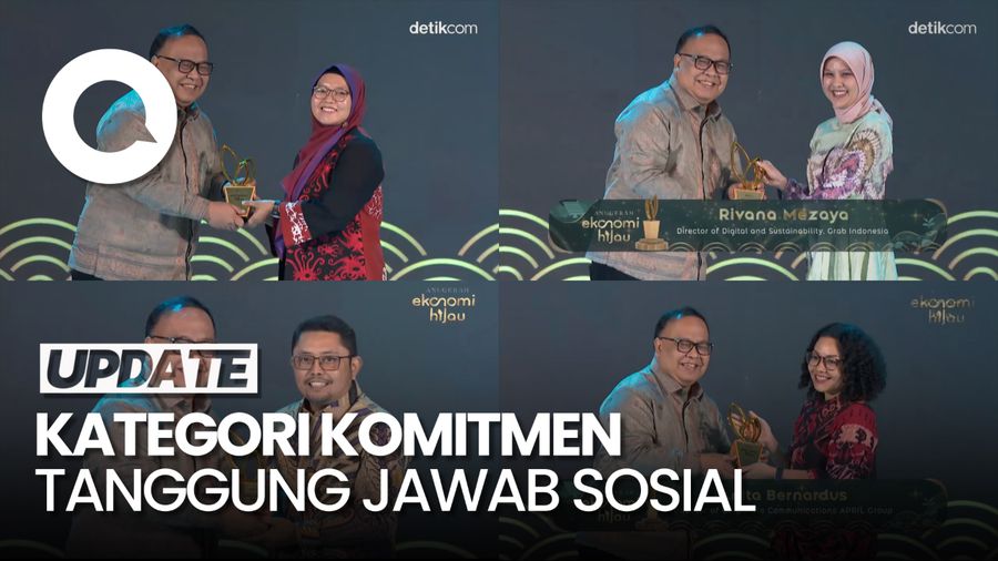 Daftar Peraih Anugerah Ekonomi Hijau Kategori Komitmen Tanggung Jawab Sosial