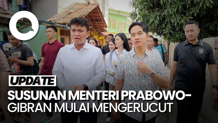 Gibran Sebut Susunan Menteri Sudah Mengerucut ke Beberapa Nama