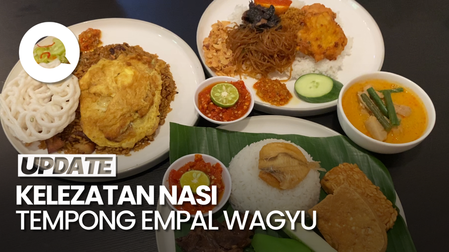 Kelezatan Nasi Tempong Empal Wagyu dengan Sambal Super Pedas