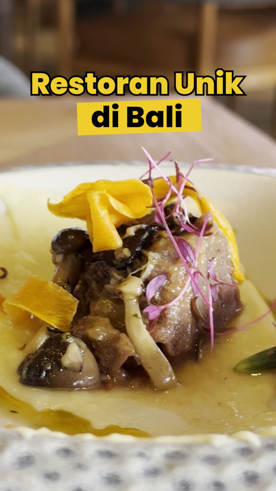 Pengalaman Seru Berkunjung ke Restoran Tanpa Menu di Bali