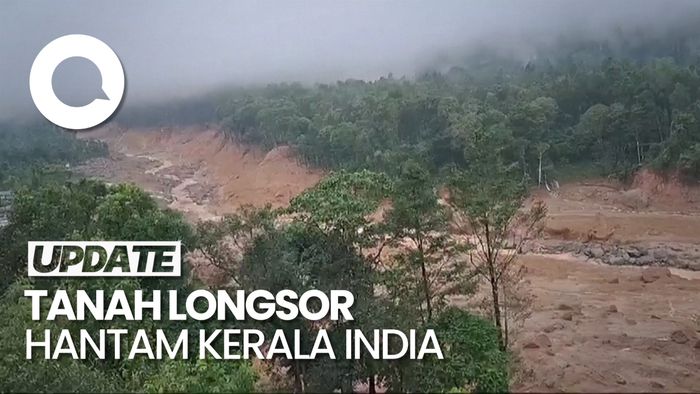 Rentetan Tanah Longsor Hantam India, 44 Orang Tewas 