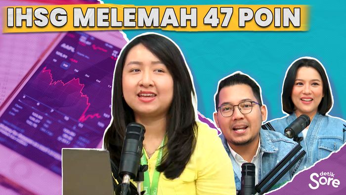 IHSG Melemah 47 Poin