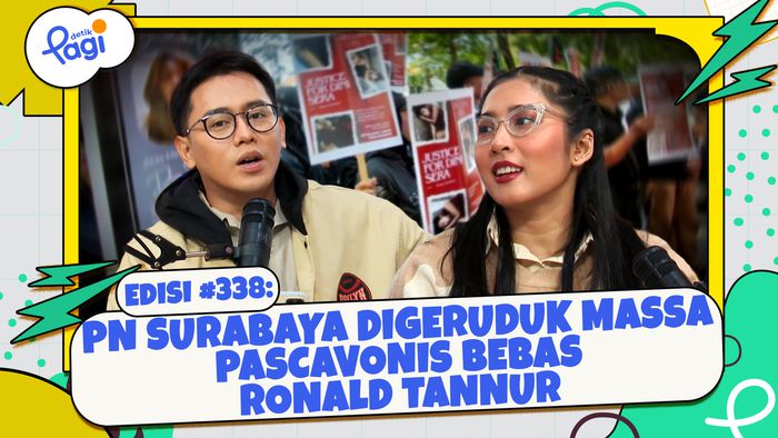 PN Surabaya Digeruduk Massa Pascavonis Bebas Ronald Tannur