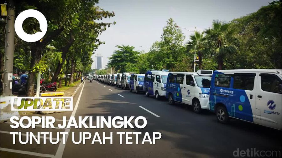 Sopir JakLingko Keluhkan Besaran Upah Sesuai Kilometer