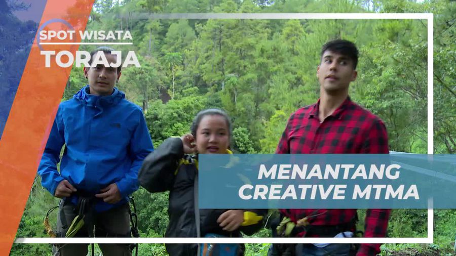 Tantangan Seru Merasakan Berayun di Ketinggian, Toraja