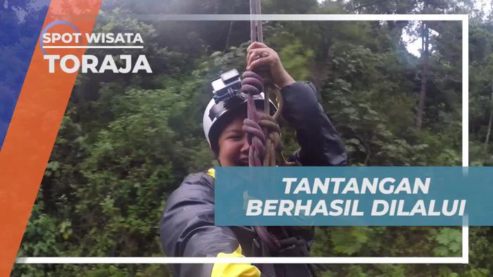 Melawan Rasa Takut Berayun Dengan Tarzan Swing Toraja