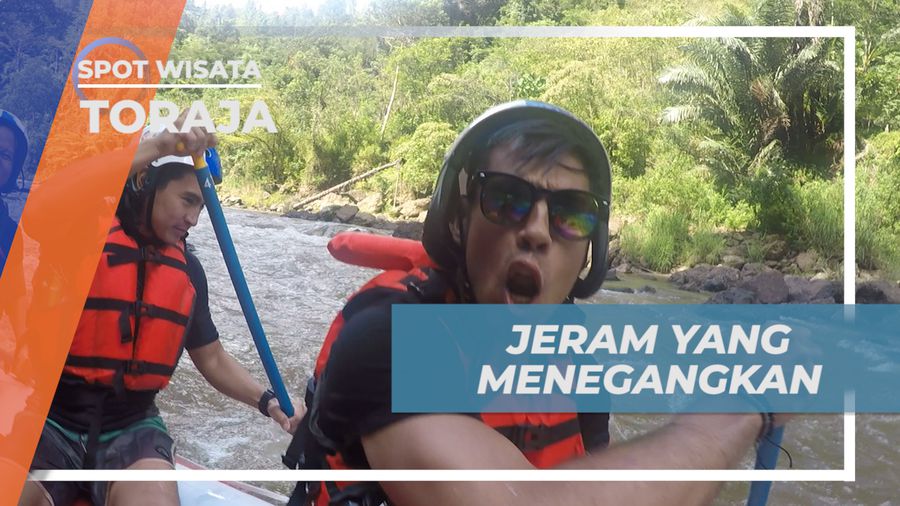 Menikmati Keseruan Taklukkan Jeram Sungai Maiting yang Menegangkan, Toraja