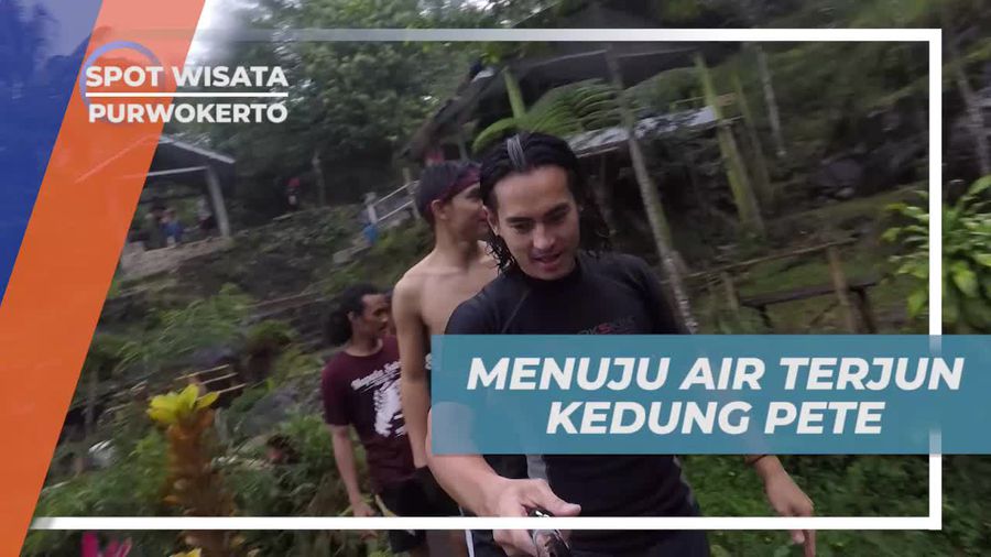 Melintasi Tangga Licin Menuju Air Terjun Kedung Pete Purwokerto