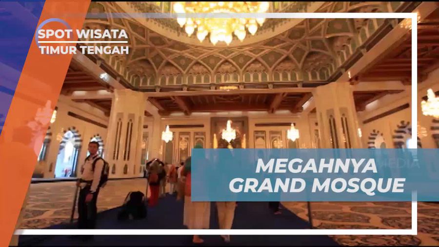 Melihat Dari Dekat Kemegahan Grand Mosque Oman Timur Tengah