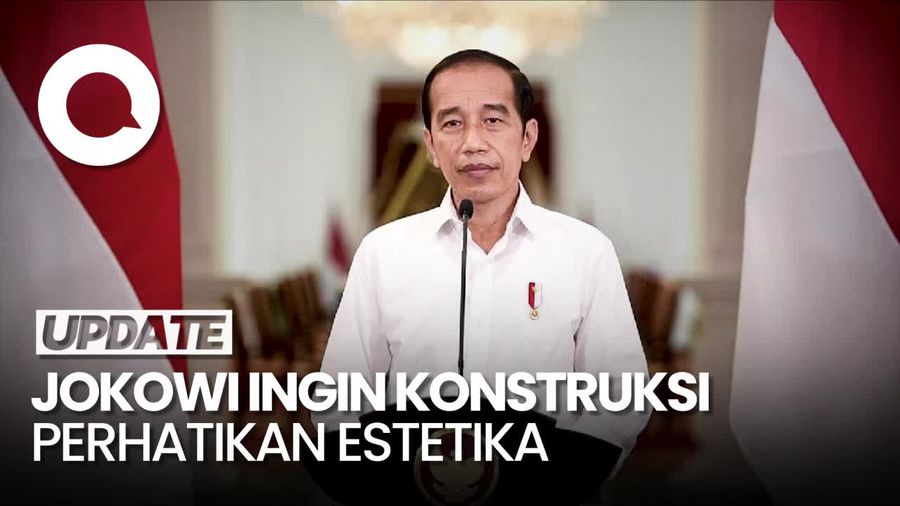 Jokowi Tak Ingin Konstruksi Hanya soal Bangun Beton: Tapi Juga Estetika