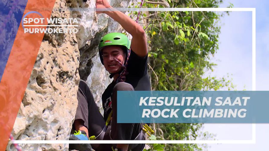 Kesulitan Saat Mencoba Rock Climbing Tebing Putih Purwokerto