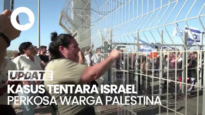 Warga Israel Serbu Kamp Militer Gegara Kasus Tahanan Palestina Diperkosa