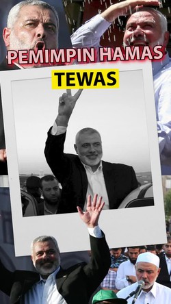 Pemimpin Hamas Tewas Dibunuh di Iran