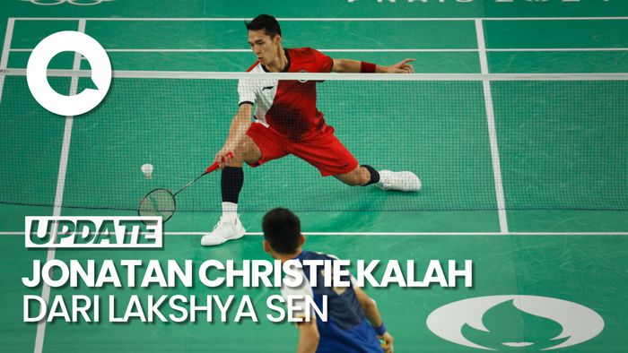 Jonatan Christie Tersingkir dari Bulutangkis Tunggal Putra Olimpiade 2024
