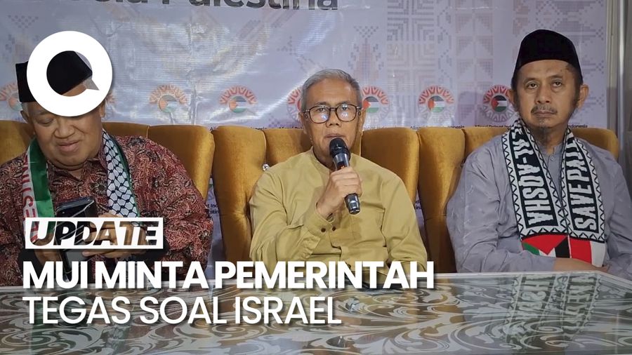 MUI Dorong Pemerintah Lebih Tegas Berkonsolidasi untuk Hadapi Israel