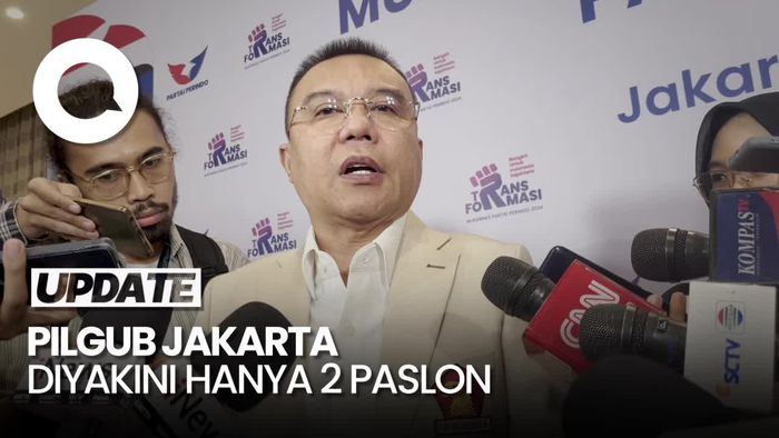 Gerindra Yakin Hanya Ada 2 Paslon yang Maju di Pilkada Jakarta