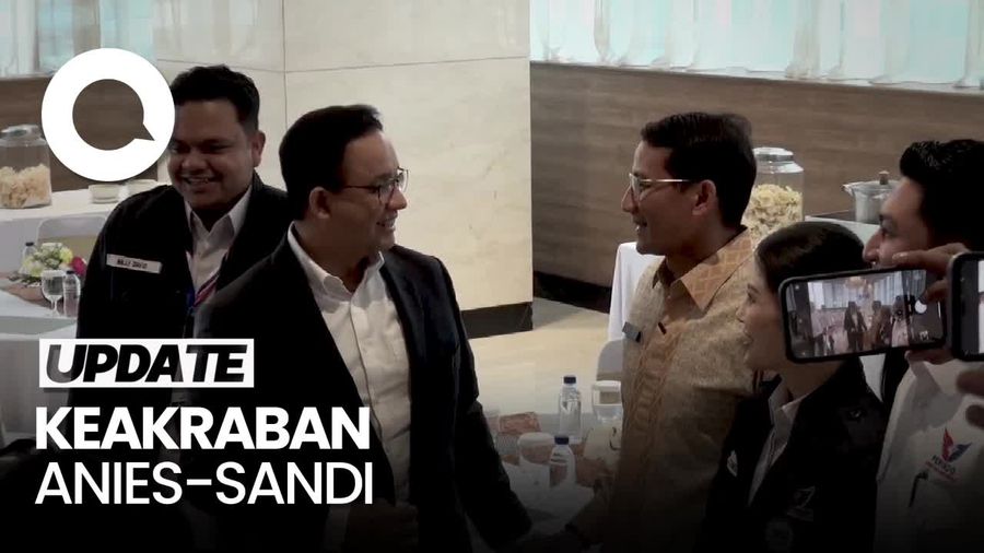 Momen Akrab Anies-Sandi di Mukernas Perindo