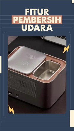 Xiaomi Rilis Asbak Pintar:  Bisa Bersihkan Asap Rokok