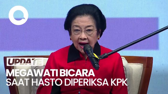 Megawati Ungkit Pemeriksaan Hasto di KPK: Kamu Siapa Rossa? Saya Tak Takut