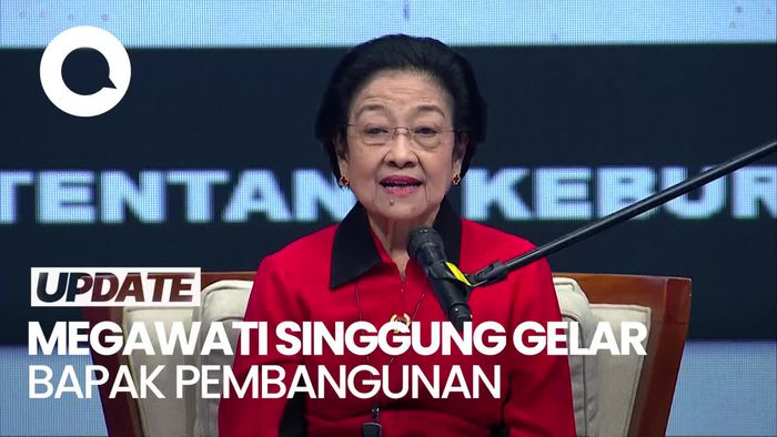 Megawati: Soeharto Bapak Pembangunan tapi Apa Pembangunannya?