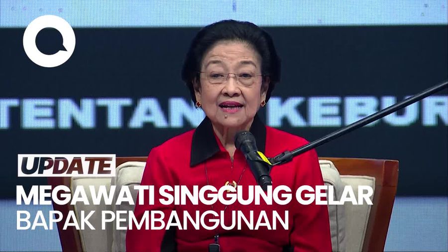 Megawati: Soeharto Bapak Pembangunan tapi Apa Pembangunannya?