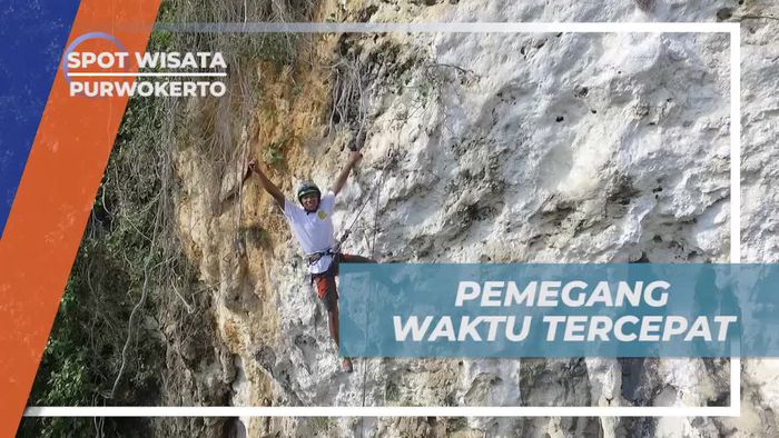 Catatan Waktu Tercepat Rock Climbing Tebing Putih Purwokerto