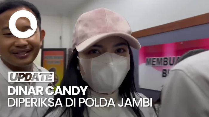 Dinar Candy Diperiksa Sebagai Saksi Kasus Ko Apex di Polda Jambi