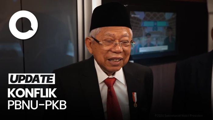 Wapres Maruf Amin: PBNU-PKB Harusnya Tak Berkonflik