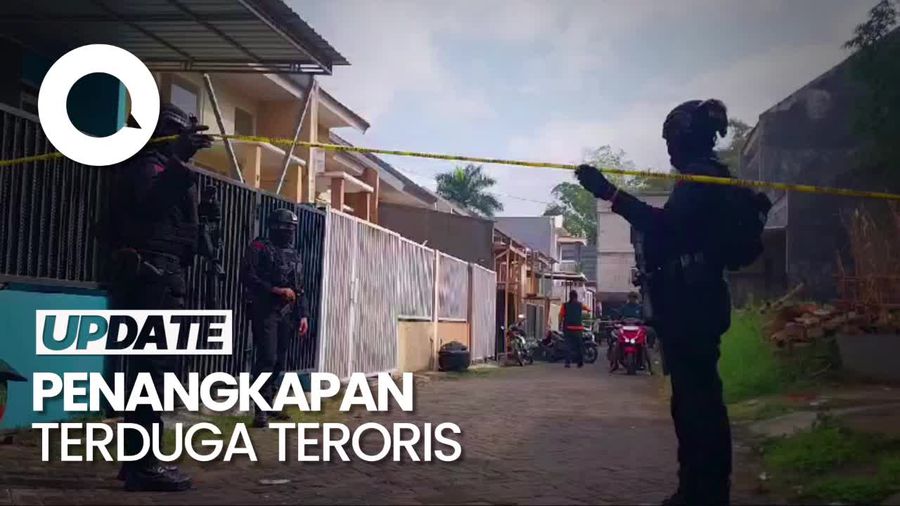 Densus 88 Amankan 3 Terduga Teroris di Kota Batu