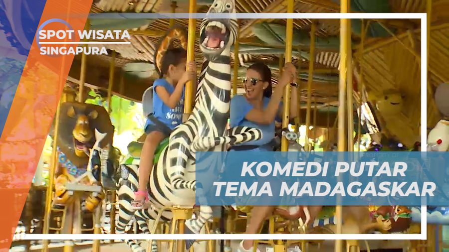 Bermain Komedi Putar Dengan Nuansa Madagaskar, Singapura