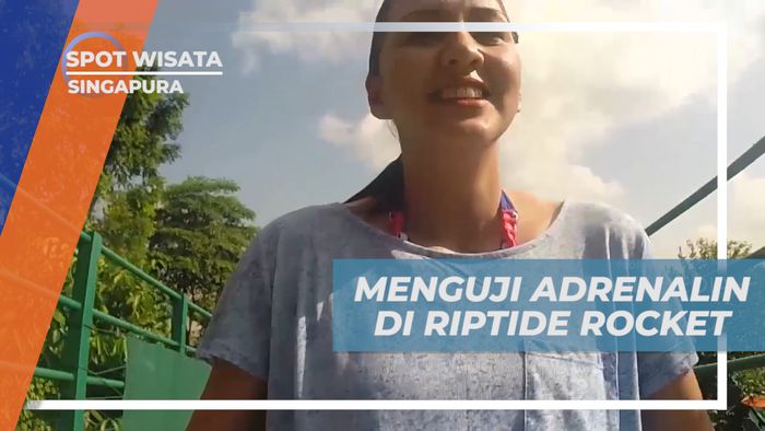 Menguji Adenalin di Ketinggian Dengan Wahana Riptide Rocket, Singapura