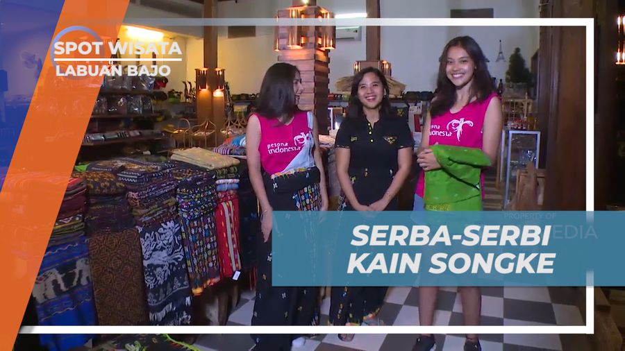 Serba-serbi Motif Cantik Kain Songke di Labuan Bajo