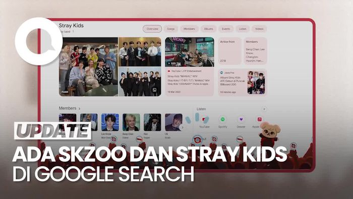 Gemasnya SKZOO Stray Kids di Google Search Ramaikan #2024STAYweeK