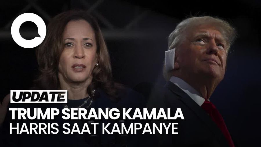 Trump: Kamala Harris Seorang Radikal Sayap Kiri yang Gila