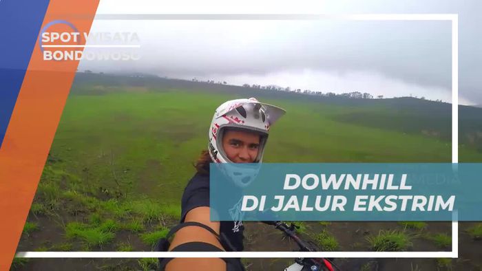Mencoba Menaklukkan Jalur Ekstrim Downhill Kawah Wurung Bondowoso