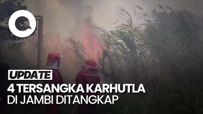 Polda Jambi Tangkap 4 Tersangka Karhutla Dalam Sepekan