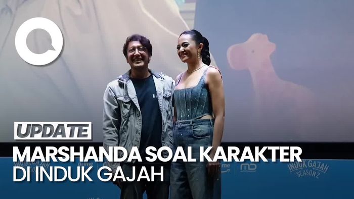 Marshanda Ungkap Perbedaan Karakternya dengan Ira di Induk Gajah Season 2