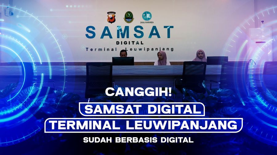 Jadi Yang Pertama! Samsat Terminal Leuwipanjang Sudah Cashless dan Paperless
