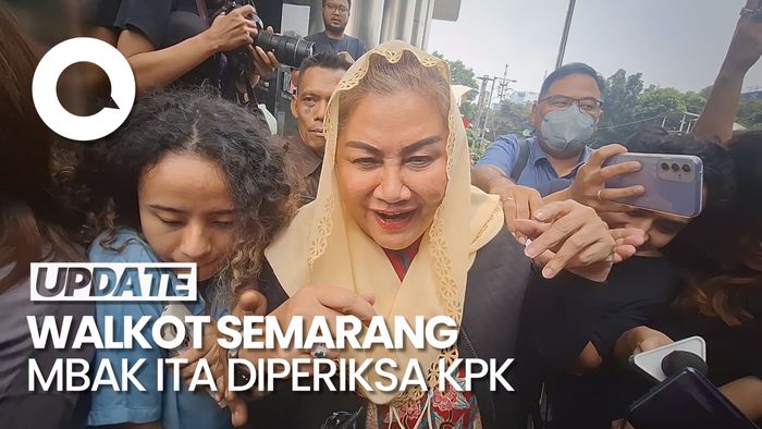 Wali Kota Semarang Mbak Ita Seusai Diperiksa KPK: Mohon Doa Aja