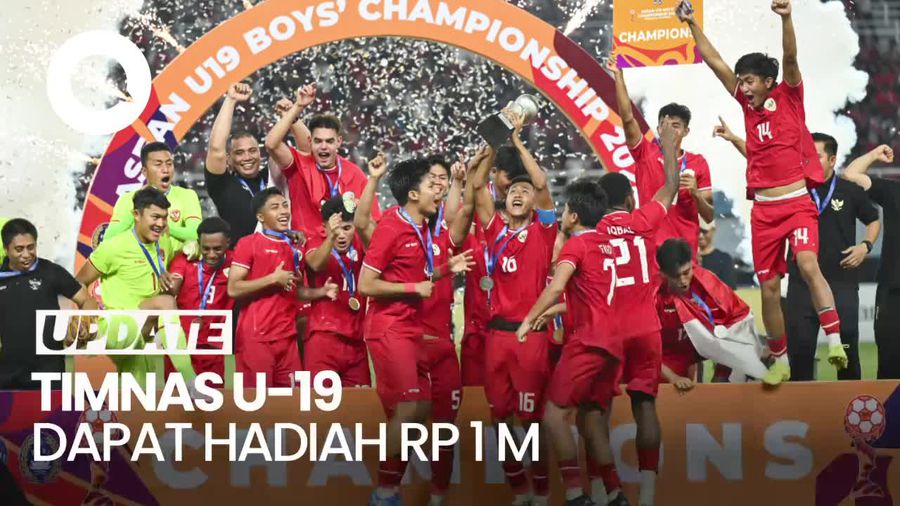 Timnas Indonesia Dapat Apresiasi Rp 1 Miliar Seusai Juara Piala AFF U-19