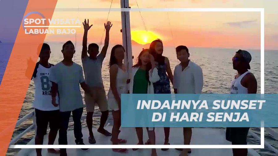 Menikmati Keindahan Panorama Sunset di Dermaga Putih Labuan Bajo