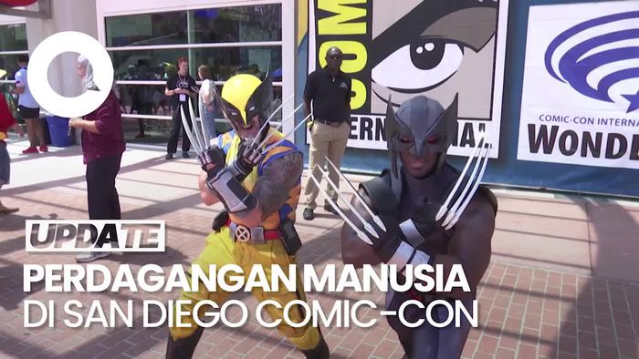 Operasi Perdagangan Manusia di Comic-Con, 14 Orang Ditangkap