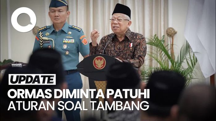 Wapres soal Ormas Kelola Tambang: Jangan Sampai Rusak Lingkungan