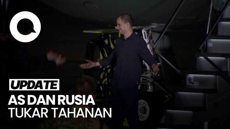 Pertukaran Tahanan Terbesar AS dan Rusia Sejak Perang Dingin
