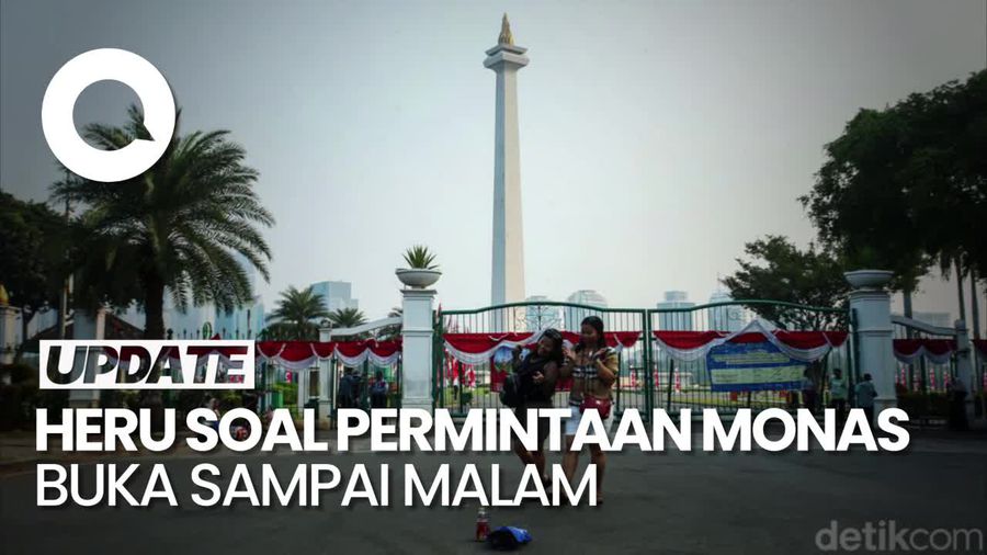 Heru Budi soal Permintaan Monas Dibuka Sampai Malam: Lagi Dibahas