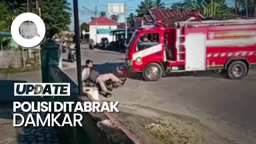 Kondisi Anggota Polisi di Bone Bolango Seusai Ditabrak Mobil Damkar