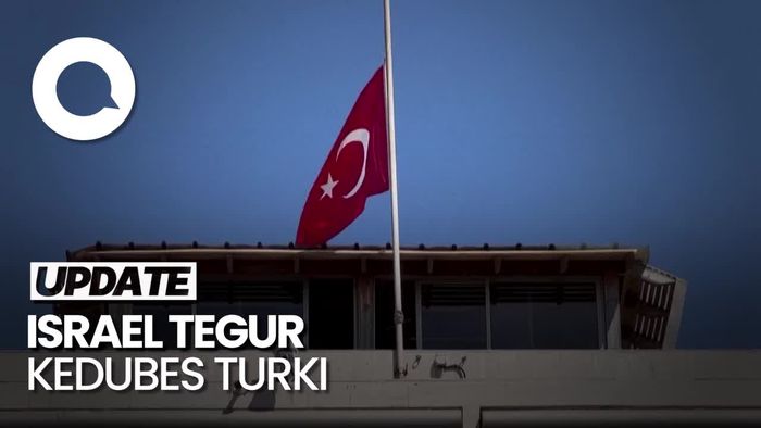 Israel Tegur Kedubes Turki karena Bendera Setengah Tiang untuk Haniyeh